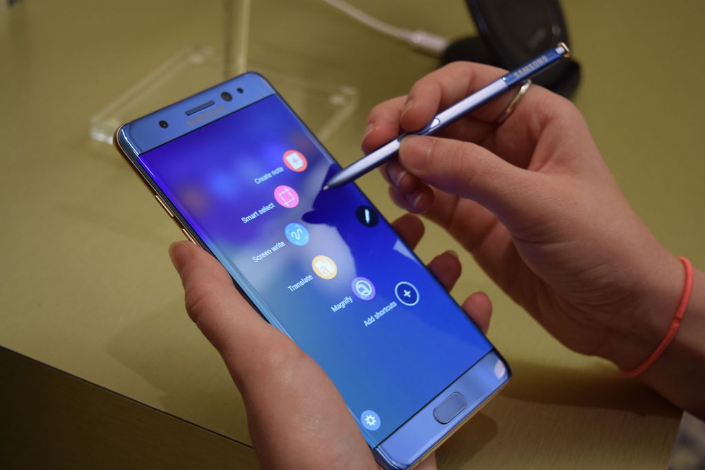 The Samsung Galaxy note 7- a stupendous product