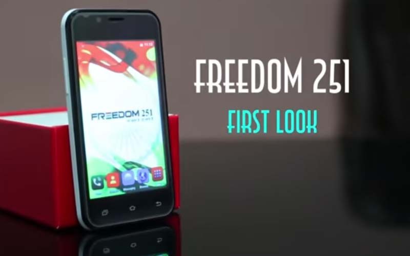 Freedom 251- the cheapest smartphone in the world