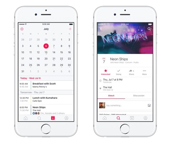Facebook Launches Events App As Standalone Product